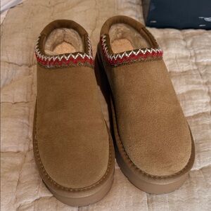 Cushionaore platform Brown Slip-On